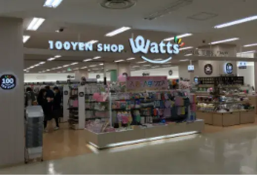 ハーバーランドの「Watts」1号店の店風景