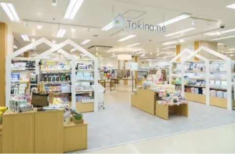 おうち雑貨店「Tokino:ne（ときのね）」の店風景