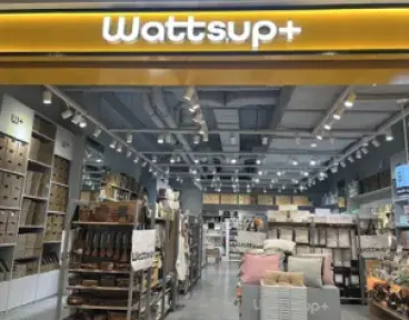 タイ王国の新業態「Watts.up+」の店風景